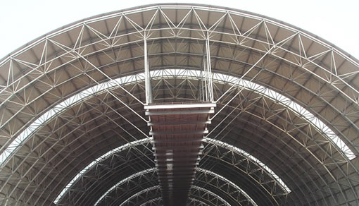 网架安装高空滑移施工方法